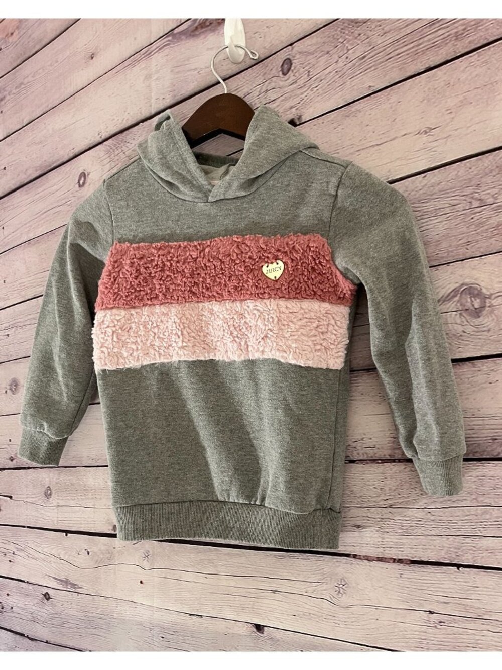 Juicy Couture Hooded Sweatshirt - Girl's SIZE 5